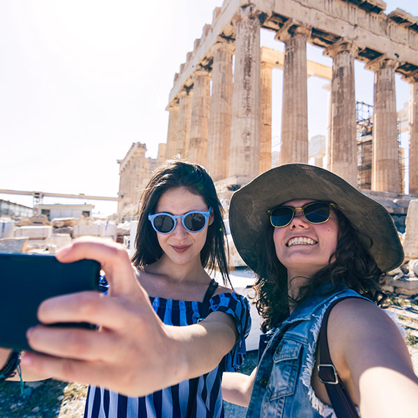 Athens, Greece, Girls, Acropolis