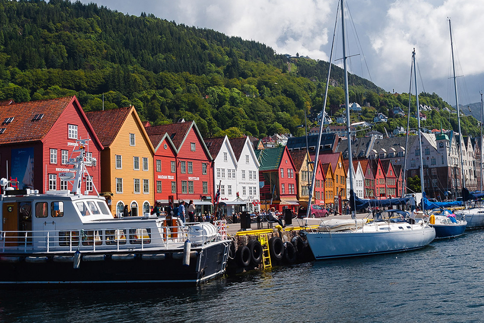 Bergen, Bryggen Wharf, Norway