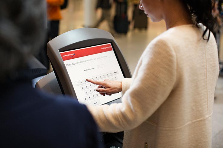 Check-in kiosk